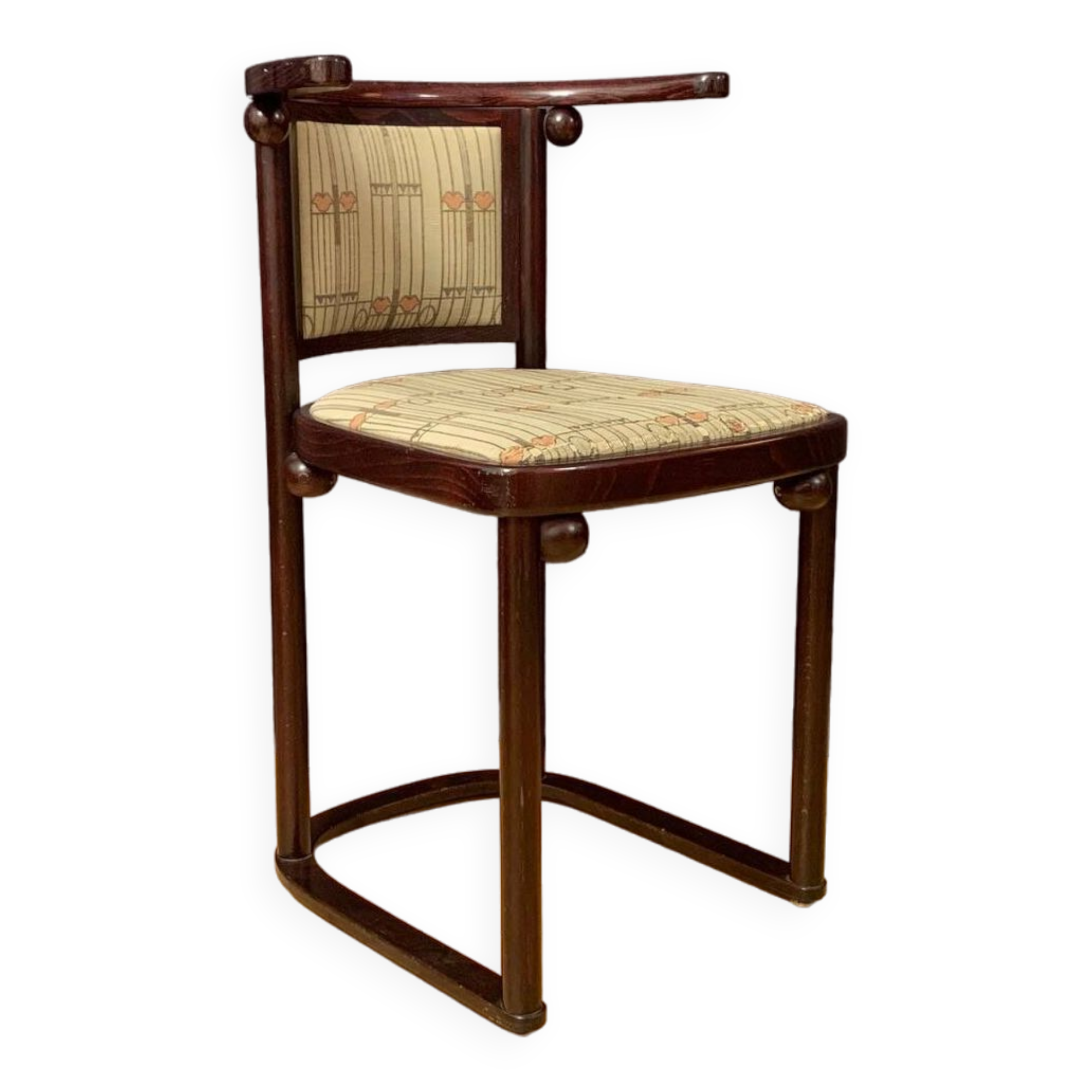 Fledermaus chair designed by Josef Hoffmann, Wittmann, Austria, 1970s.