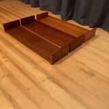 Set of three shelves, Denmark, 1960s