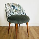 Cocktail Chair, Green Velvet