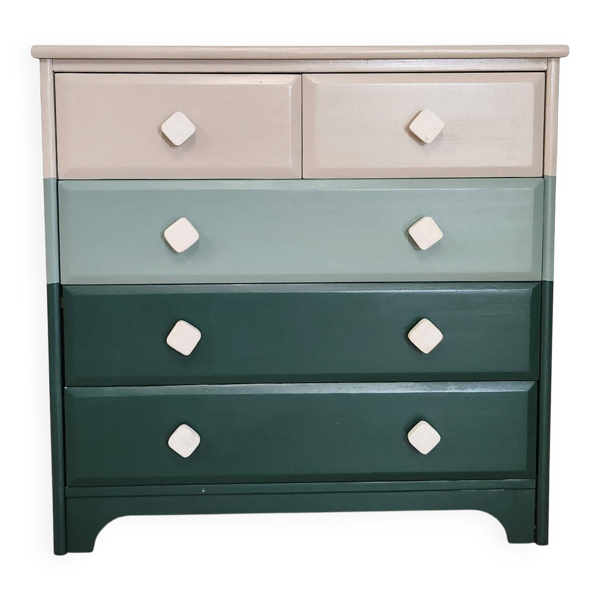 Commode printaniere 3 couleurs
