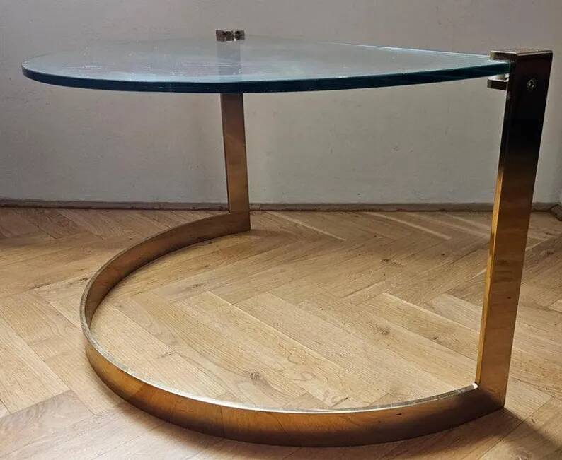 Rare Midcentury Side or Coffee Table, Friedrich Moller for Ronald Schmitt, 1970s