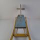 Mid-Century Czechoslovak Wooden Rocking Horse, Hand-Painted, 1960s