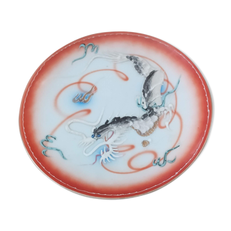 Assiette porcelaine asiatique