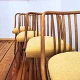 Dining Chairs attributed to A. Suman for Tatra Nabytok, Czechoslovakia, 196