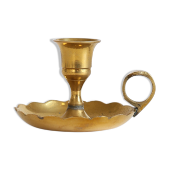 Brass candle holder