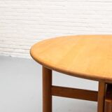 Extendable Beech Dining Table 1960s