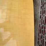 Extendable table with extensions old vintage compass legs design XXeme