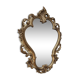 Miroir en resine doré 62 x46 cm