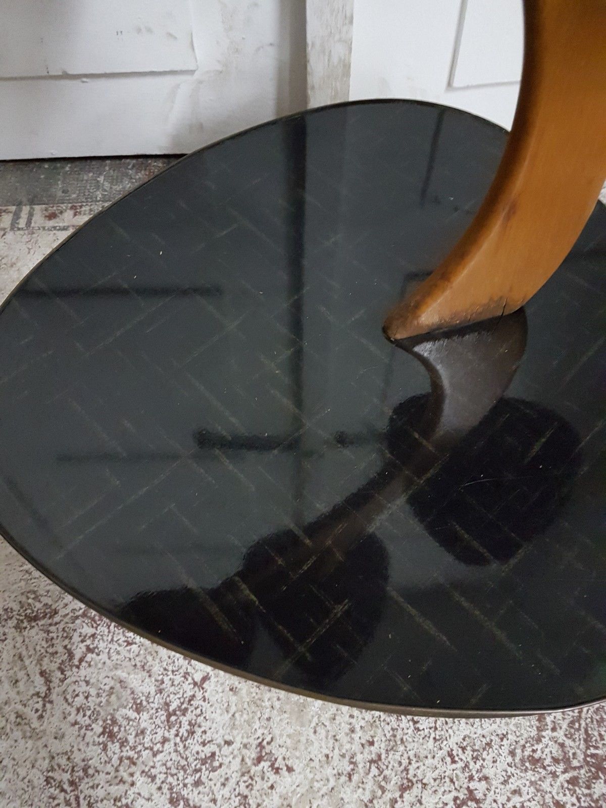 Door plant formica of the 50s/60s harness