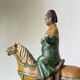Ming period terracotta equestrian ridge tile