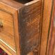 Commode en acajou formant secrétaire d’époque louis xvi