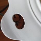 Cake dish by Longwy Vieux Rouen in the early 19th century