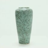 Mid century turquoise ceramic german vase 1960s