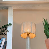 Sandstone lamp and jute string
