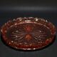 Small Art Deco Cake Dome in Rosaline (Depression Glass) 1930