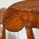Biedermeier Shovel Chair in Walnut Veneer & Black Leather, Austria, 1820s