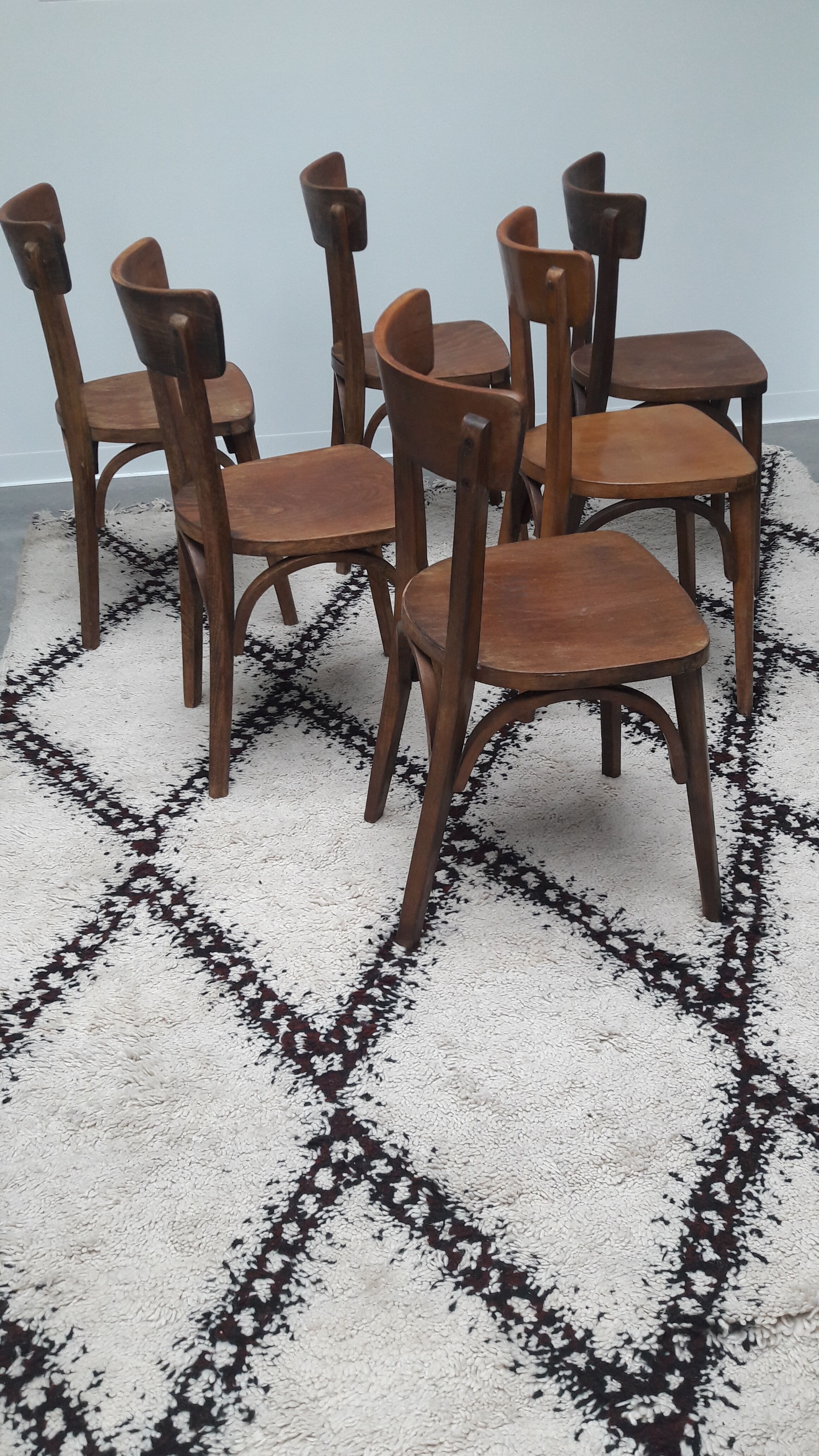 Lot de 6 chaises bistrot
