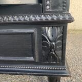 Black notary cabinet