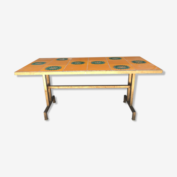 Orange coffee table