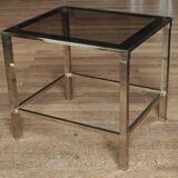 Pair side tables design sofa ends