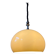 Suspension champignon Space Age en plexiglas Dijkstra Mid Century