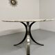Table ronde en marbre T69 design Osvaldo Borsani pour Tecno an 70