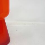 Murano orange opaline vase