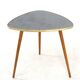 Table d'appoint triangulaire design moderne des années 60