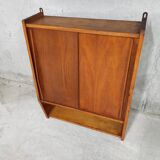 Étagère murale en bois années 50/60