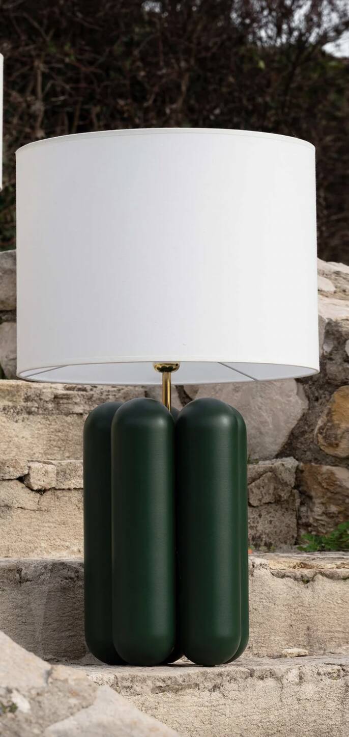 Large charlotte lamp - GREEN