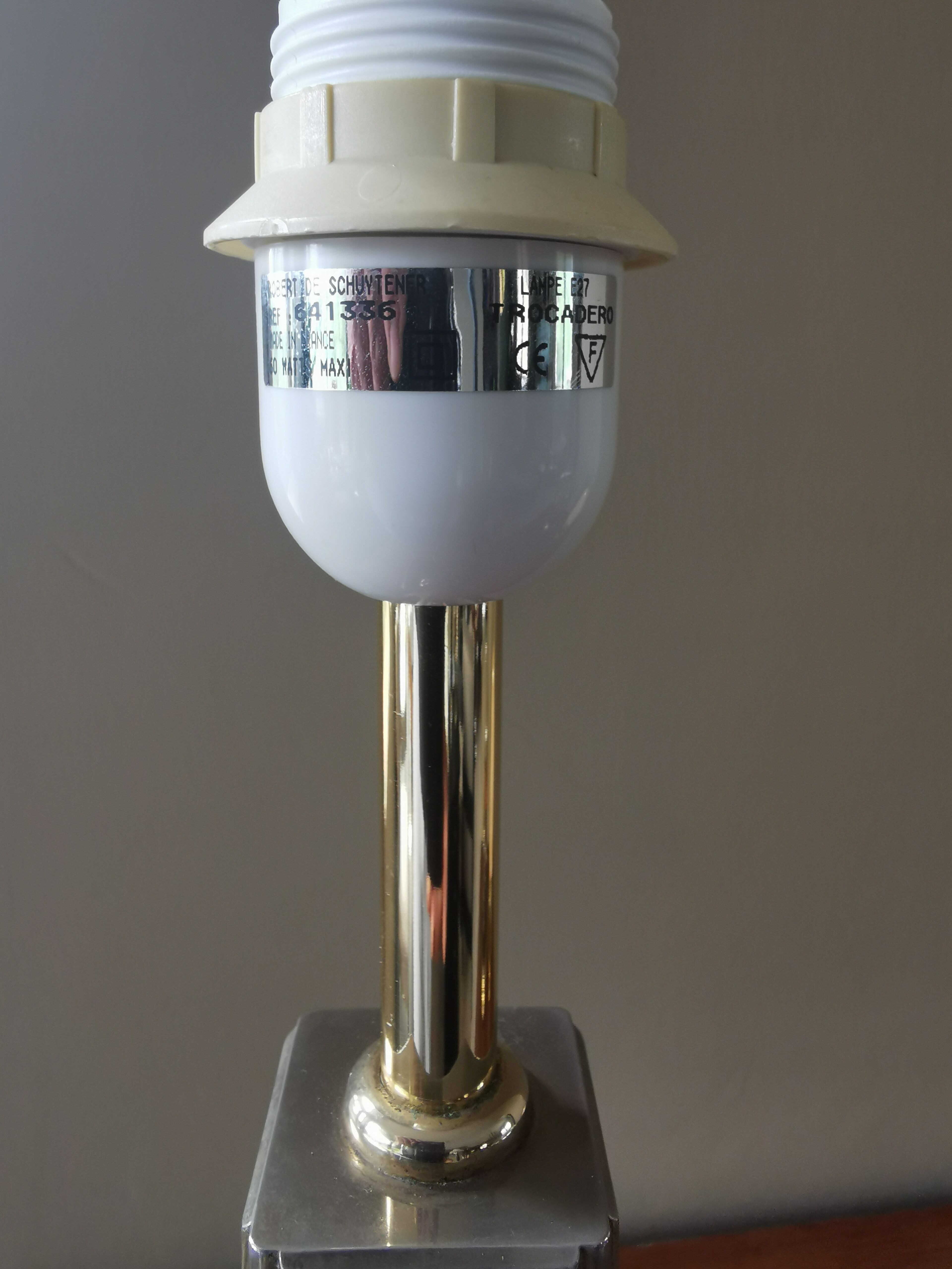 Vintage lamp foot Robert by Schuytener