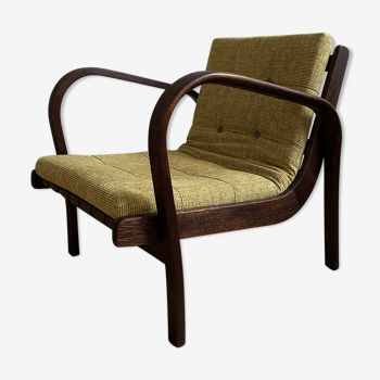 Fauteuil par Karol Kozelka et Antonin Kropacek pour Interior Praha, 1950s