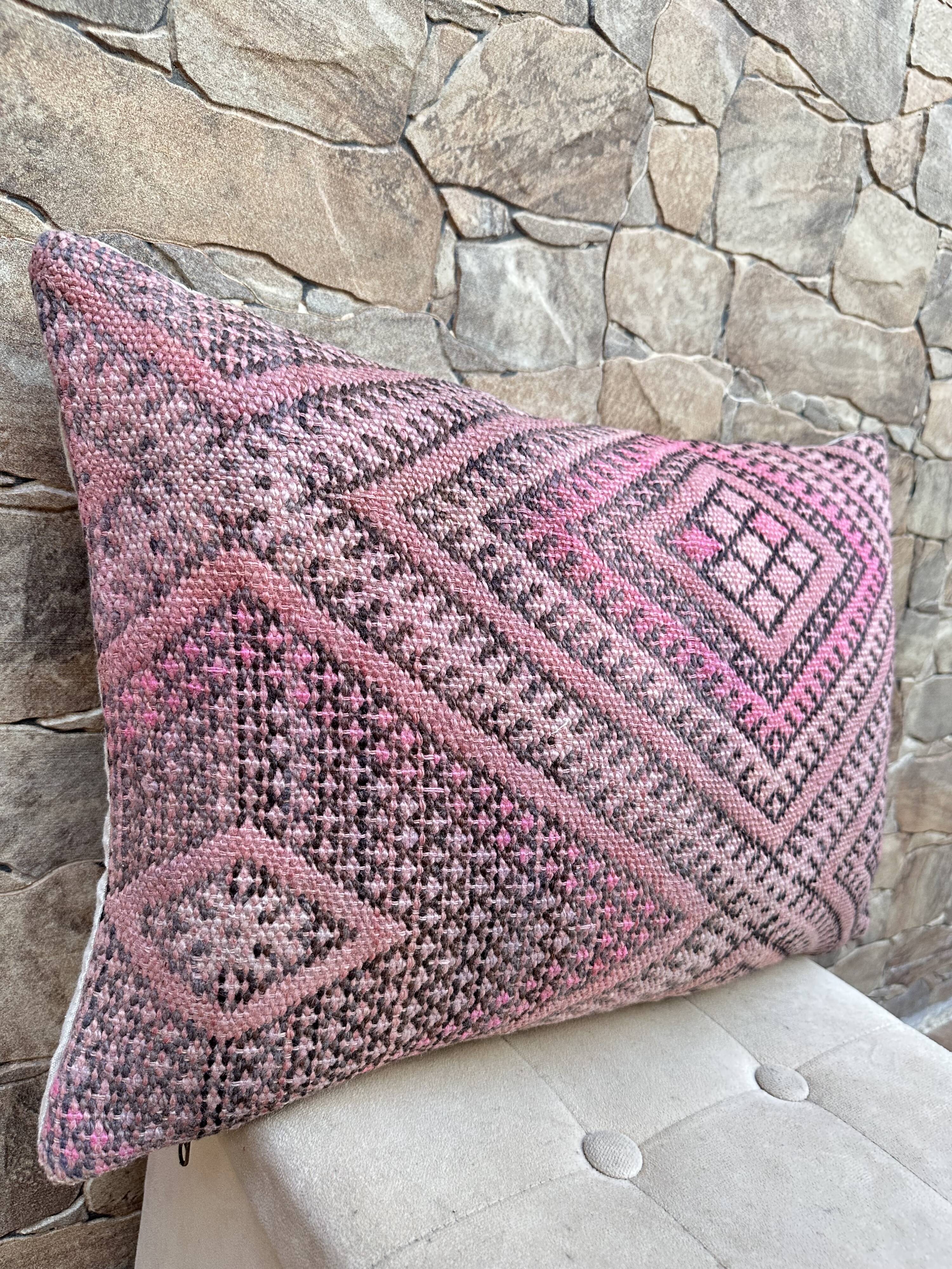 Housse de coussin marocain berbère vintage