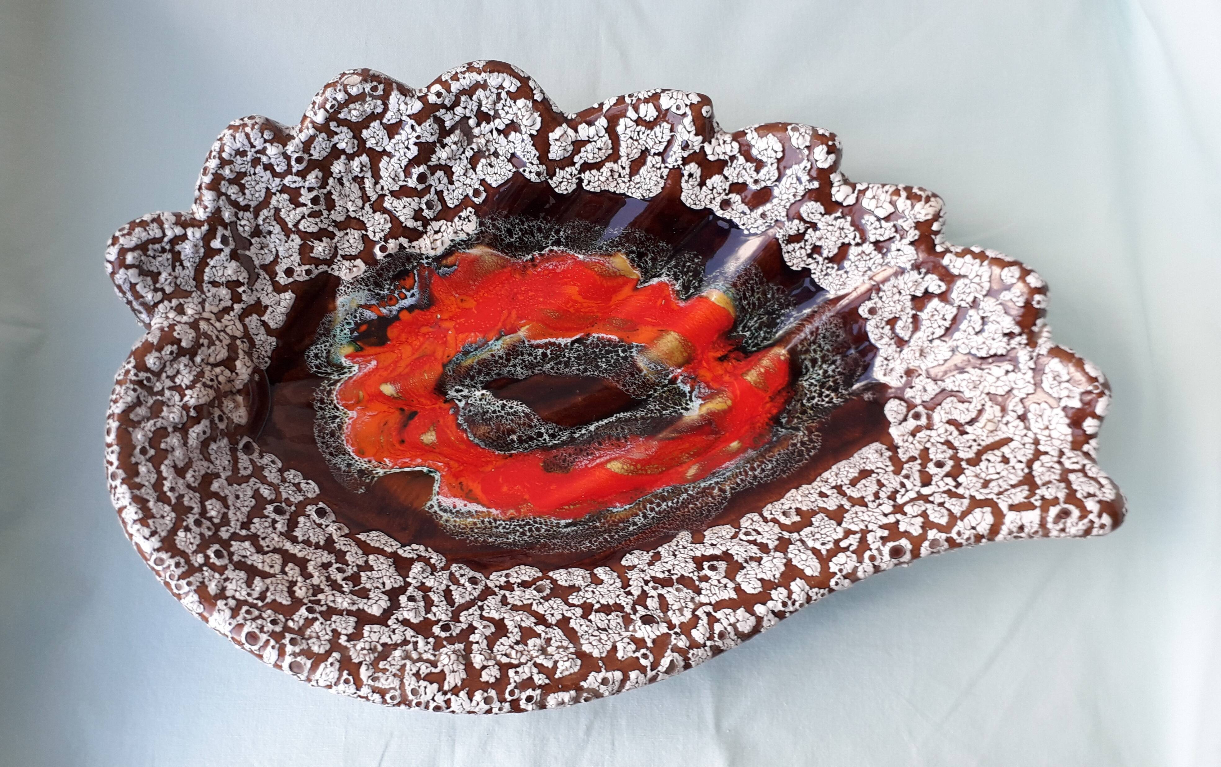 Coupe à fruits en céramique