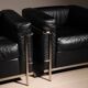 Two ‚LC2‘ Armchairs by Le Corbusier, P. Jeanneret, C. Perriand for Cassina