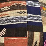 Handwoven Patchwork Pillow Case