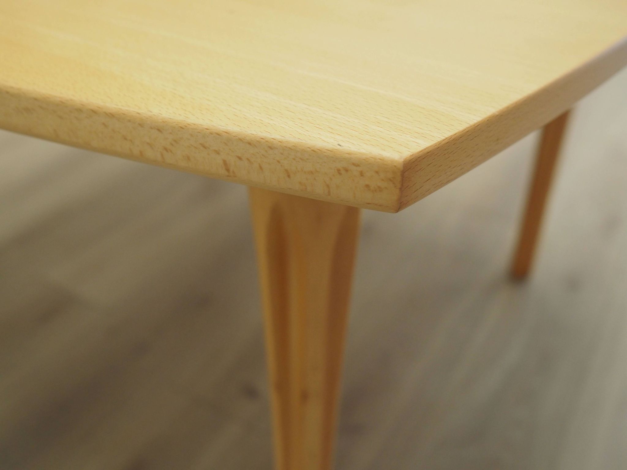 Beech table, Danish design, 1970s, designer: Takshi Okamura & Erik Marquard