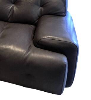Roche Bobois Blogger Leather Sofa