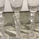 11 crystal liqueur glasses from bacchus