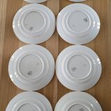 8 antique flat plates from Sté Céramique Maestricht