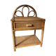 Chevet rotin vintage