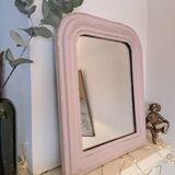 Louis Philippe powder pink mirror