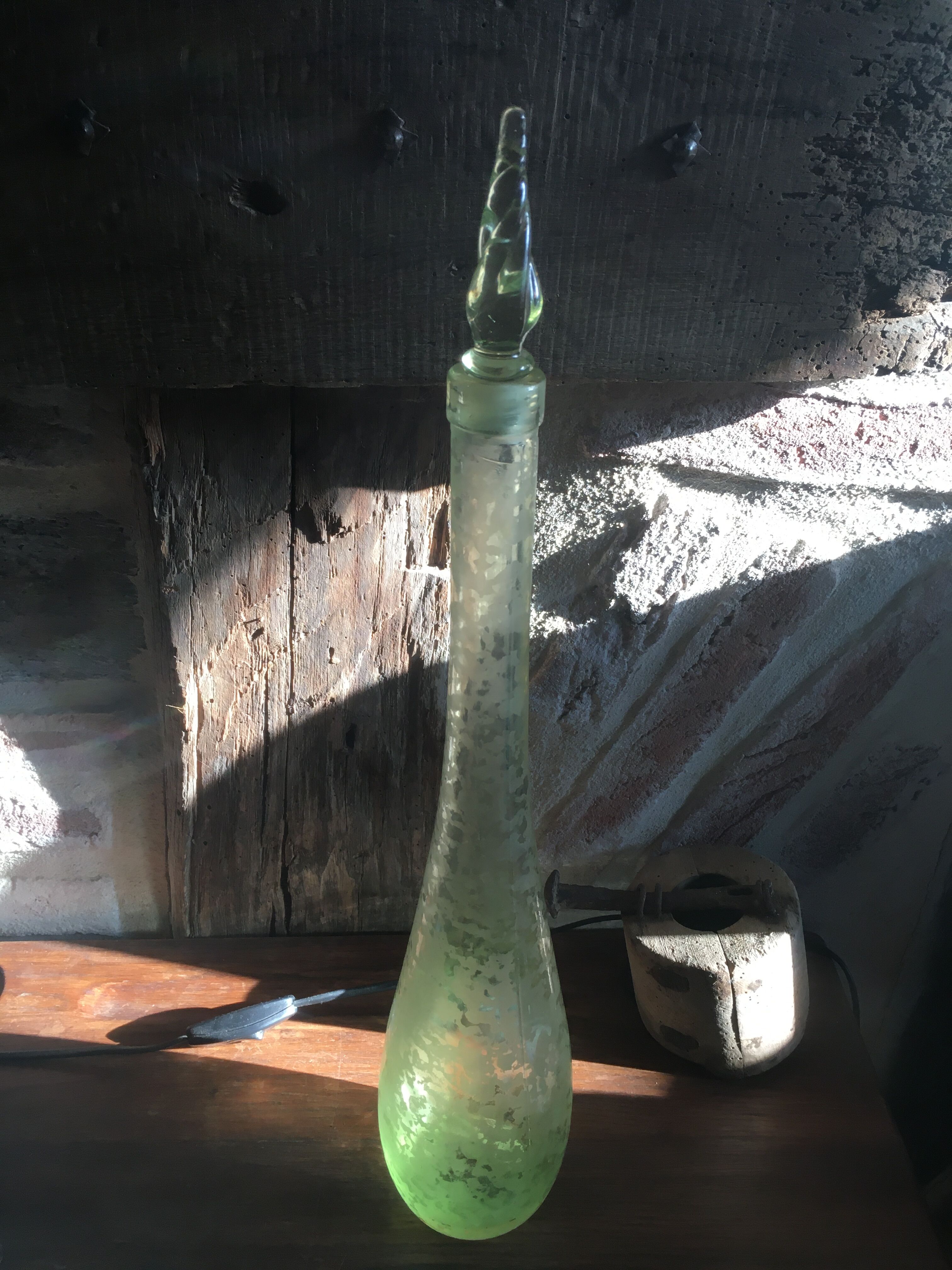 Italian Empoli decanter