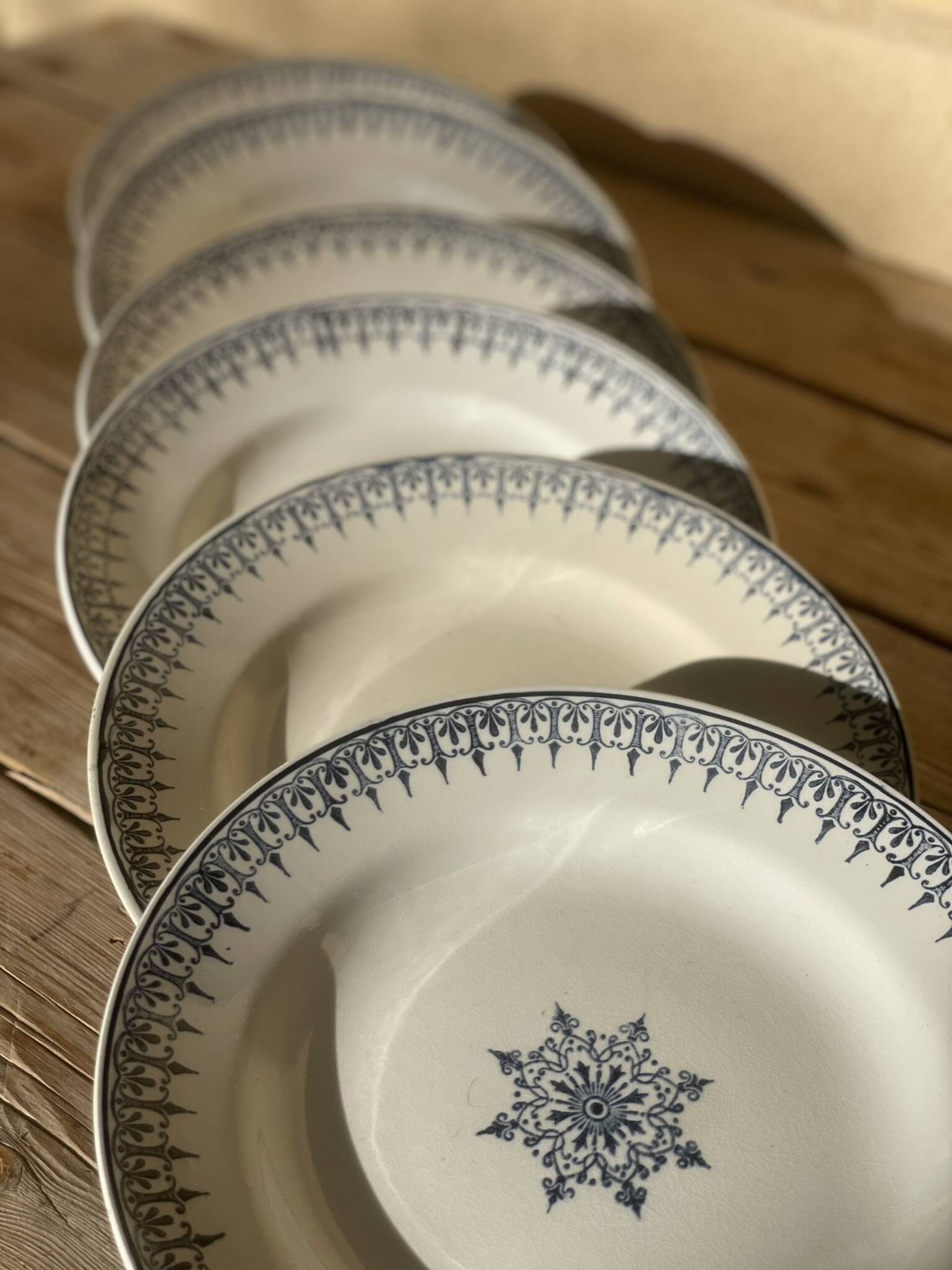 6 St. Amand Primax dinner plates