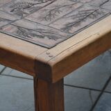 Pierre Garnier ceramic coffee table from Herbiers