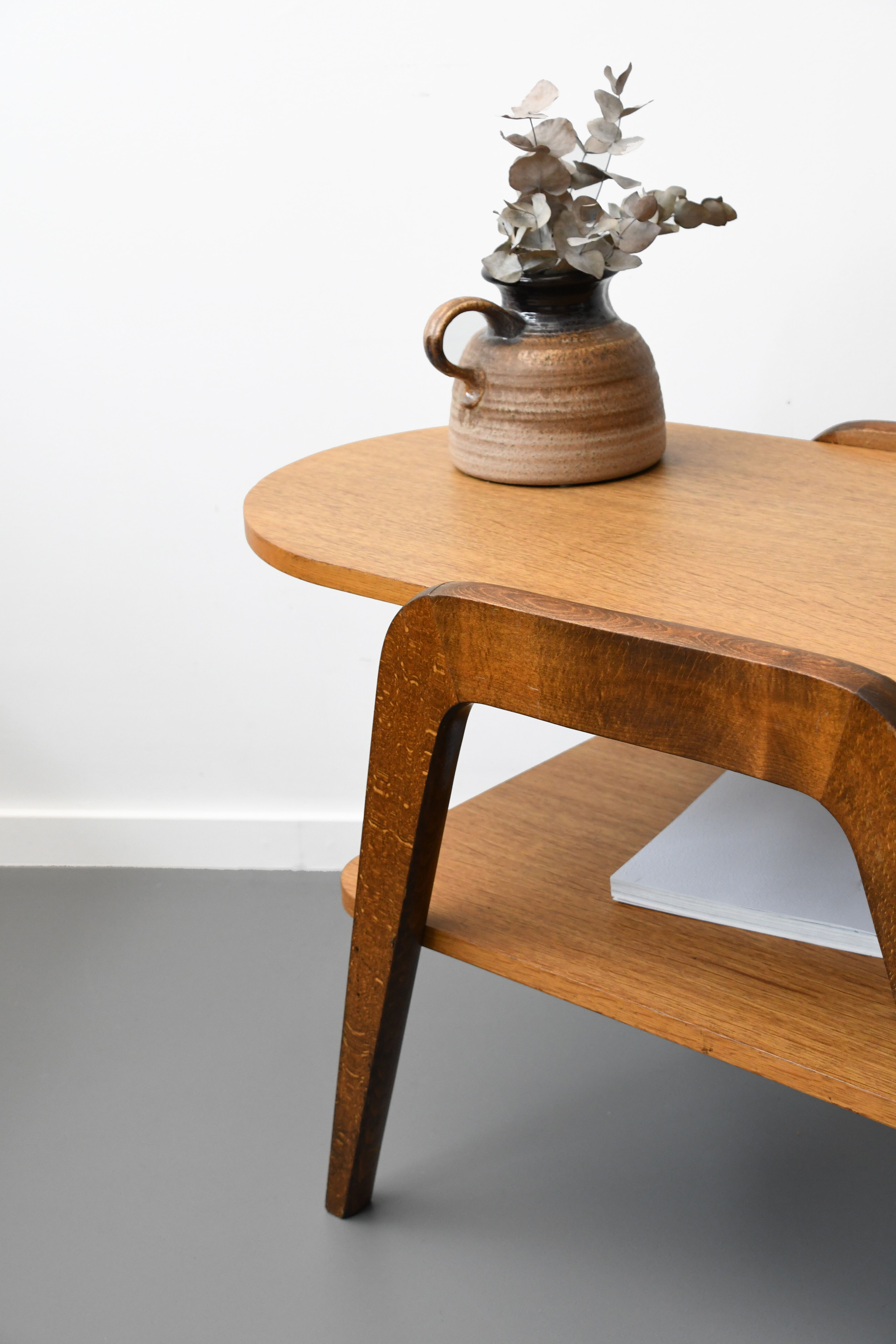 Vintage wood coffee table
