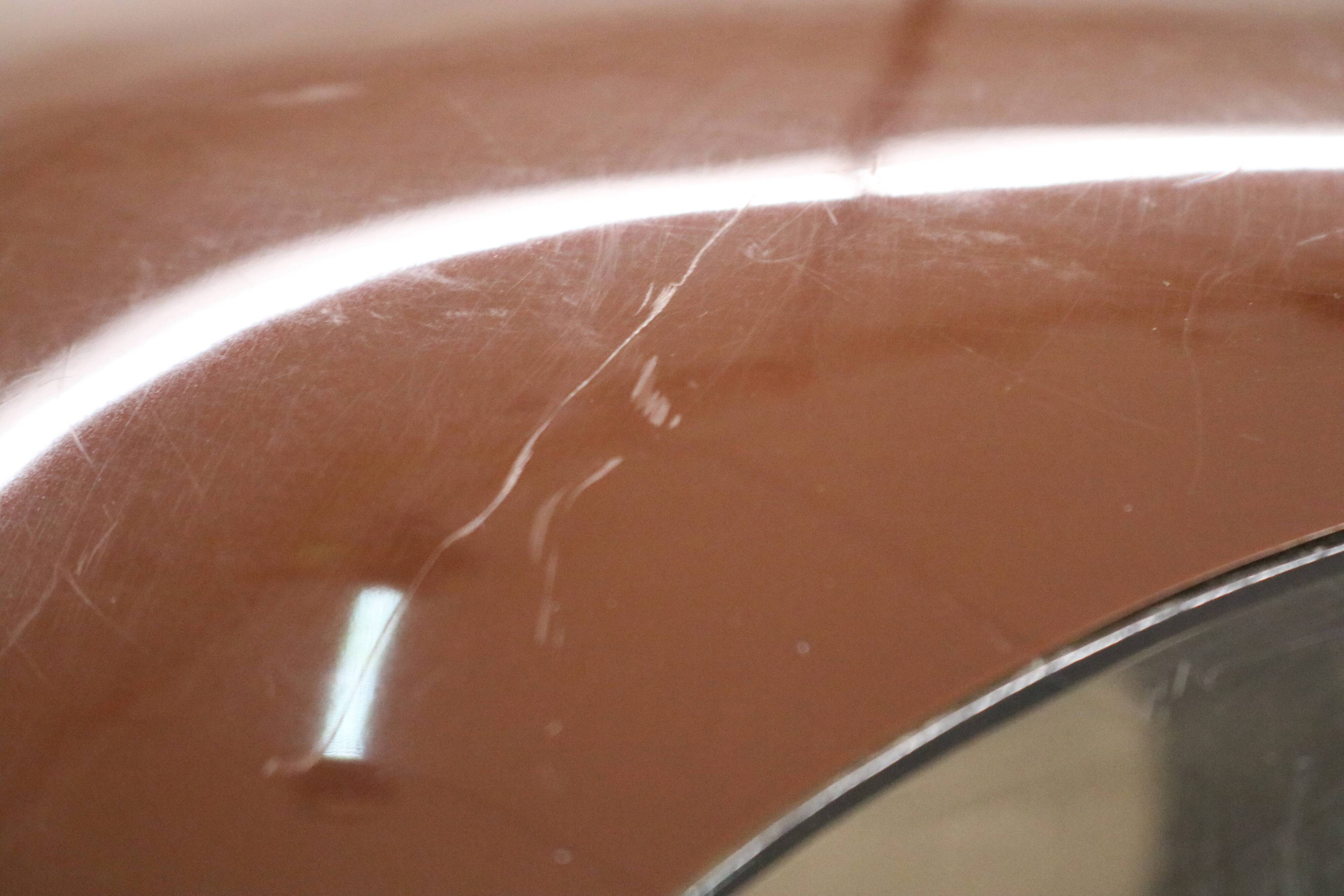 Space age bug eye ufo lamp *** Massive Belgium *** chocolat brown colour **