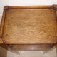 Table d'appoint, chêne avec tiroir secret, 1950
