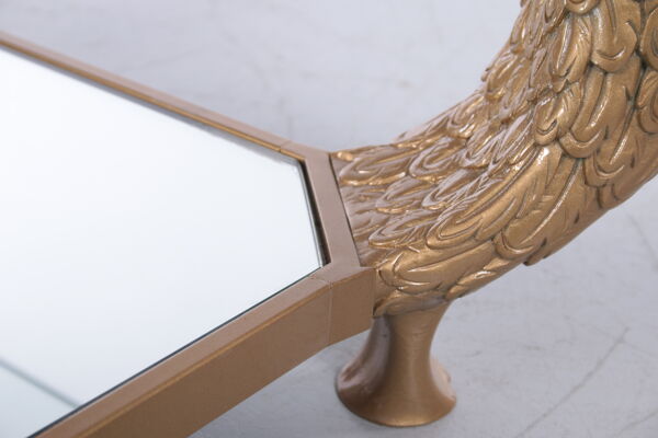 Table basse italienne vintage années 1970