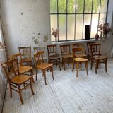 Set 11 Baumann bistro chairs